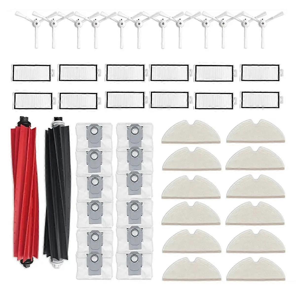 For Q8 Max / Q8 Max+ Robot Vacuum Cleaner Main Side Brush HEPA Filter Mop Cloths Rags Dust Bags