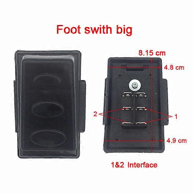 Crianças interruptor de putter do carro elétrico, joystick de parada para trás para o carro da criança, interruptor do acelerador do pedal do pedal do carro do rc interruptor do poder do carro