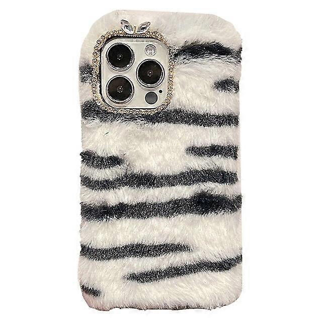 Phone Case For Apple Back Cover iPhone 14 Pro Max 14 Plus 13 12 11 Pro Max Mini X XR XS Dustproof Shockproof Lines / Waves Plush