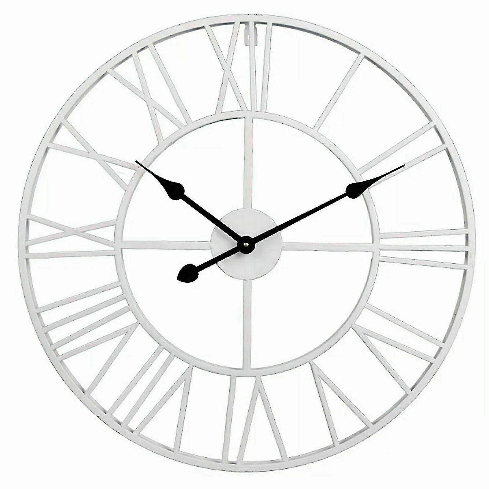 40CM Roman Numerals Metal Wall Clock