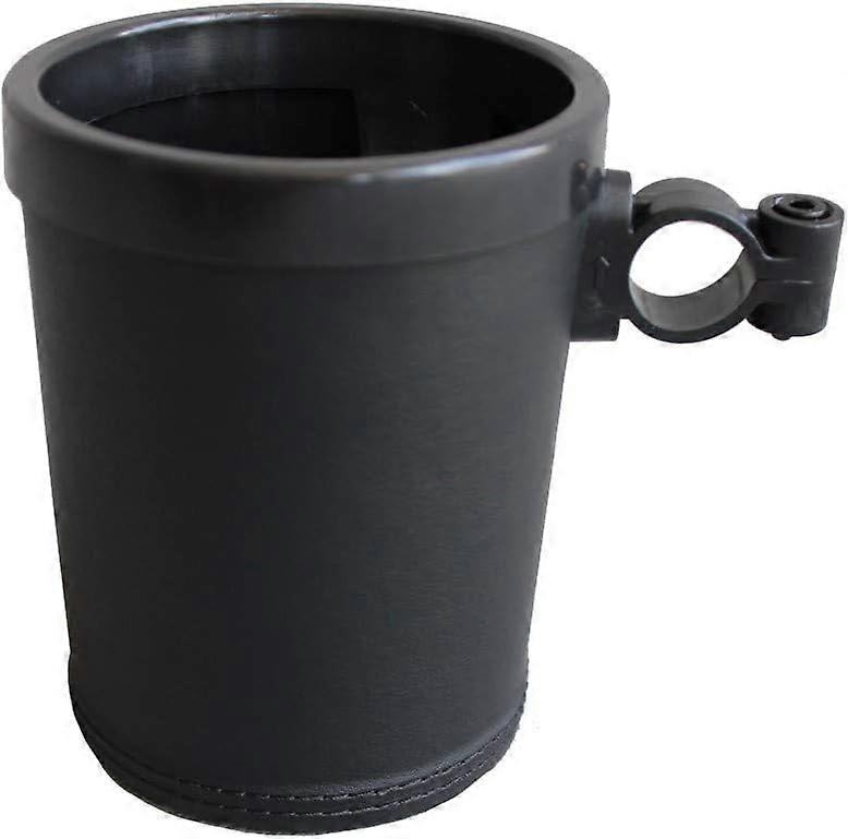 ビーチクルーザー自転車、通勤自転車ハンドルバー用のオールブラックバイクカップホルダー