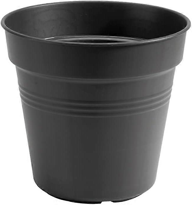 Growing Pot Green Basics 11 - Dark Gray Inside And Outside - 17 X H 6 Cm