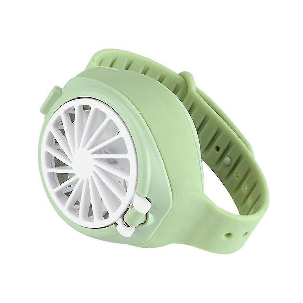 Portable Personal Mini Mechanical Watch Fan Handheld Ultra-quiet Third Gear