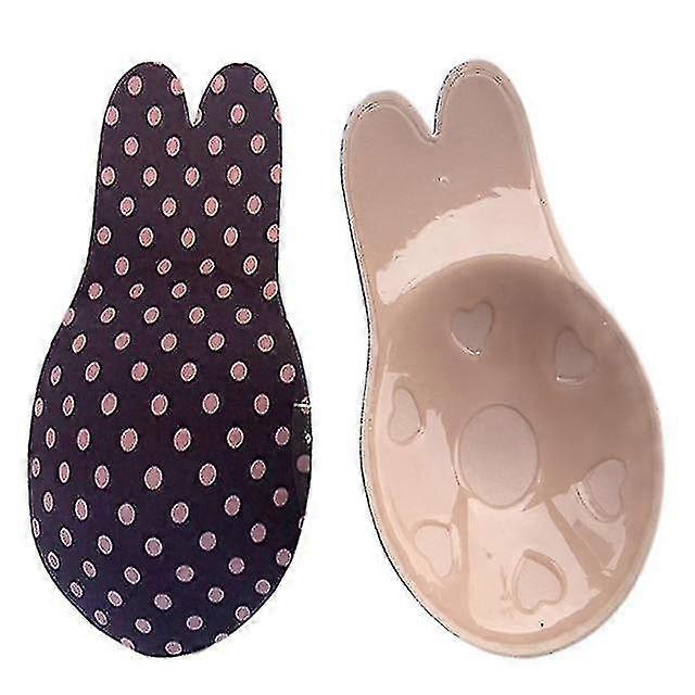 Frauen Push Up Silikon strapless unsichtbaren BH, selbstklebende wiederverwendbare Sticky