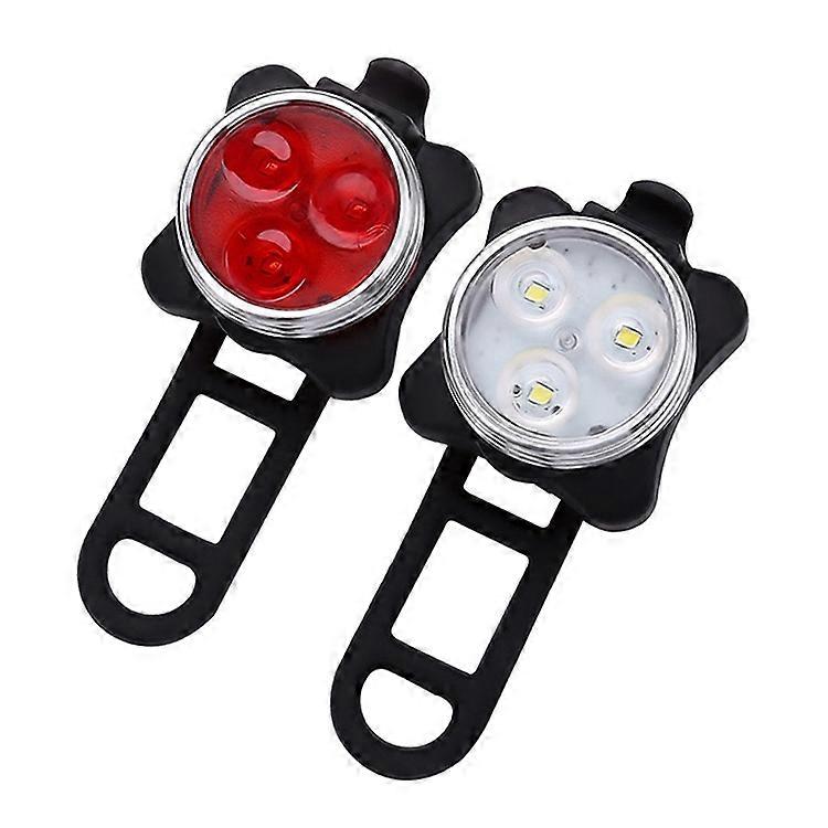COB Lamp Bead Bicycle Headlight / Taillight
