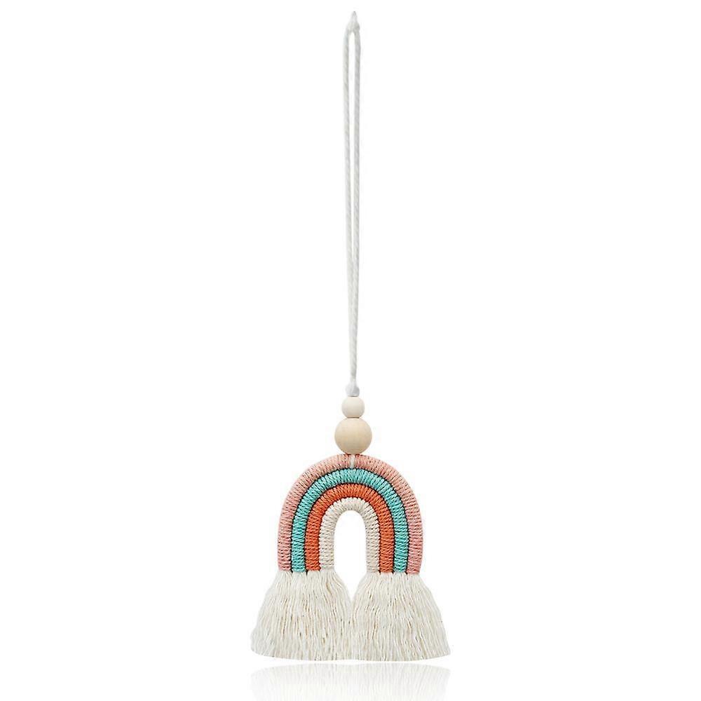 New Car Pendant Dream Catcher Feather Car Accessories Creative Cute Car Interior Decoration Rearview Mirror Pendant Pendant