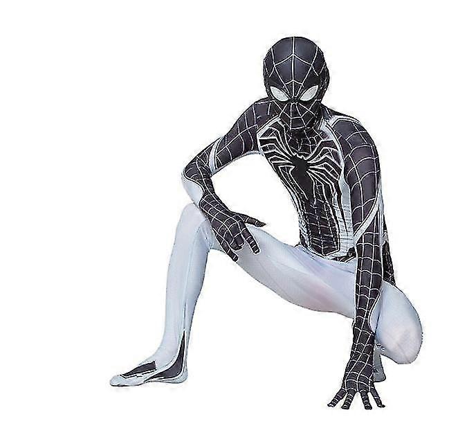 Niños Spiderman Bodysuit Ropa Spiderman Negative Space Costume