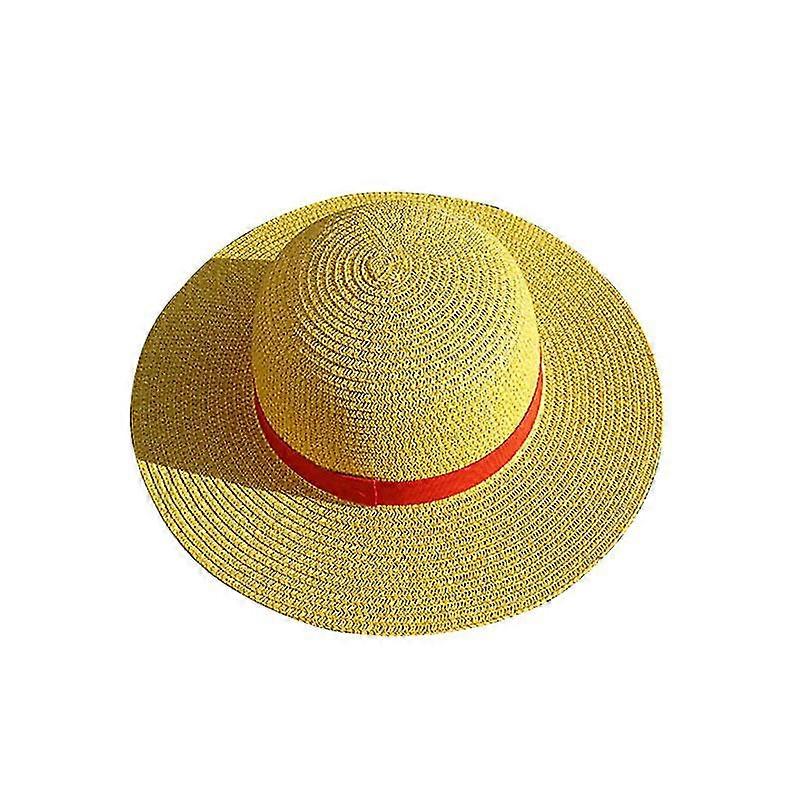 luffy straw hat one piece cosplay cap anime sun beach hats