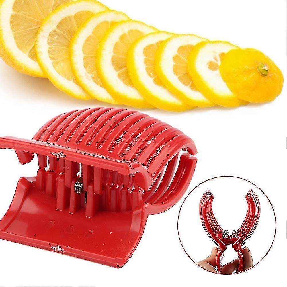 Tomato Slicer Round Fruit Slicer With Ergonomic Design Multipurpose Kitchen Fruit Vegetable Cutting Tool/BL
