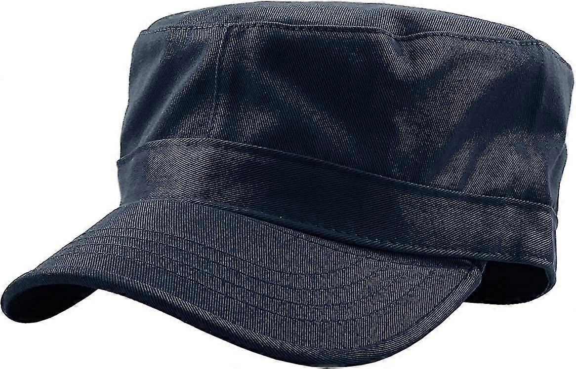 Army Cap Basic Everyday Military Style HatNavy