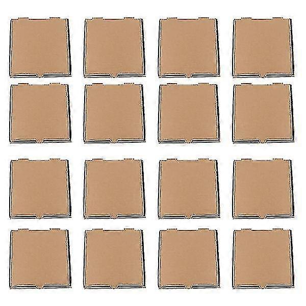 25pcs Mini Pizza Boxes Miniature Cardboard Box Pizza Corrugated Board Case