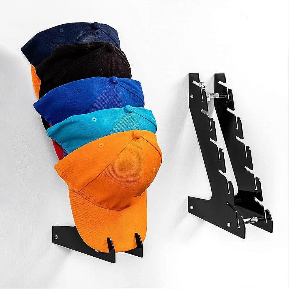 Wall Mounted Baseball Cap Holder Space-Saving Hat Organising Racks for Clothing Store