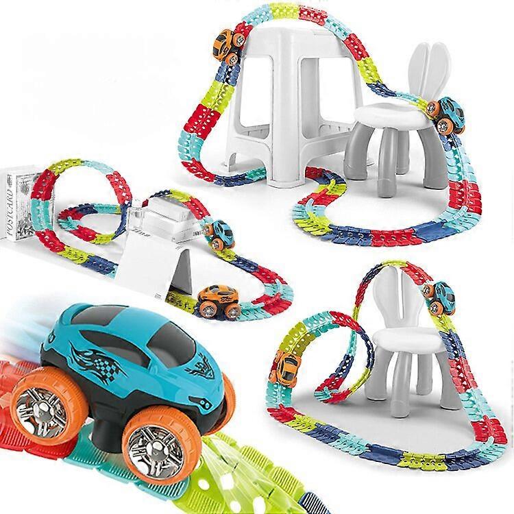 Electric Diy Train Toy Educational Electric Toy Roller Coaster Zero Gravity Rail Car