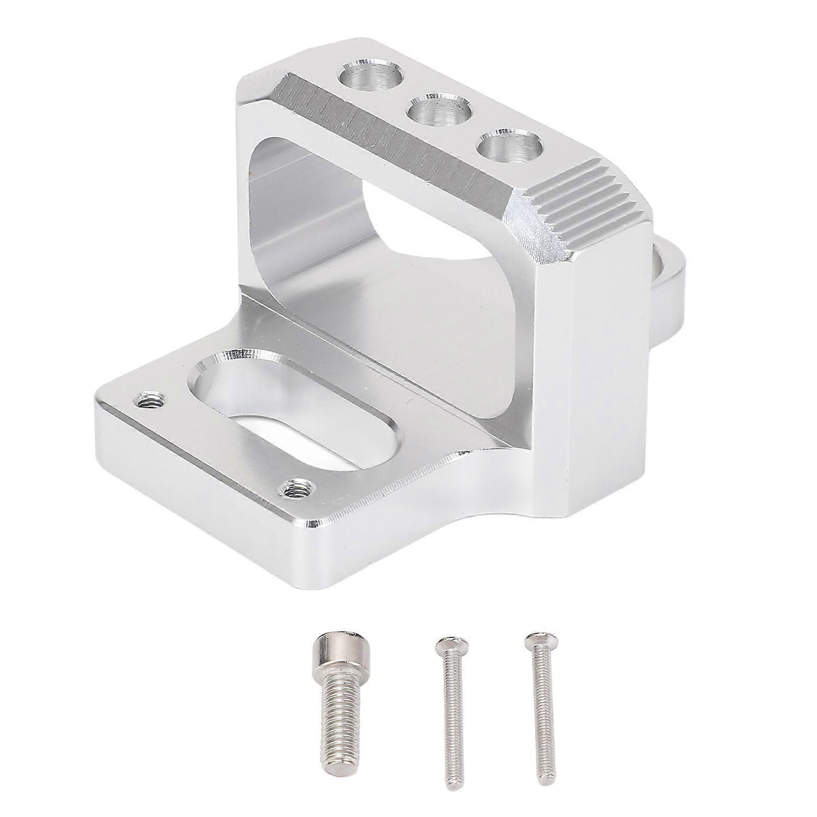Boost Controller Sole Valve Mount Bracket Aluminium Alloy 3 Port for MAC Boost Controller Sole Valve Silver