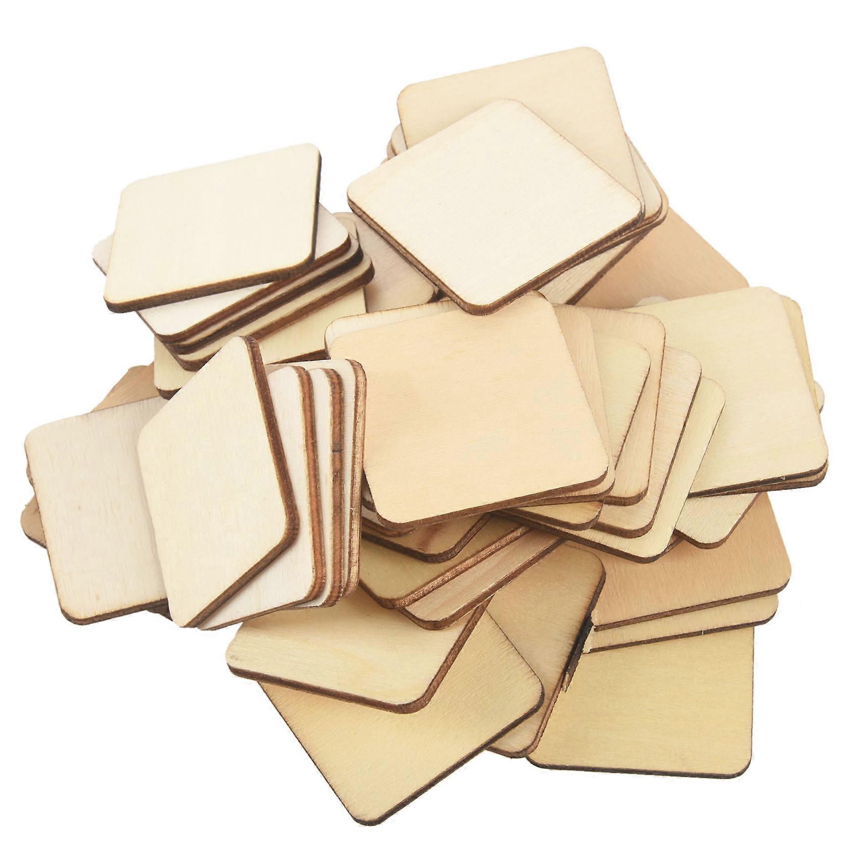 50 DIY dekorative træskiver