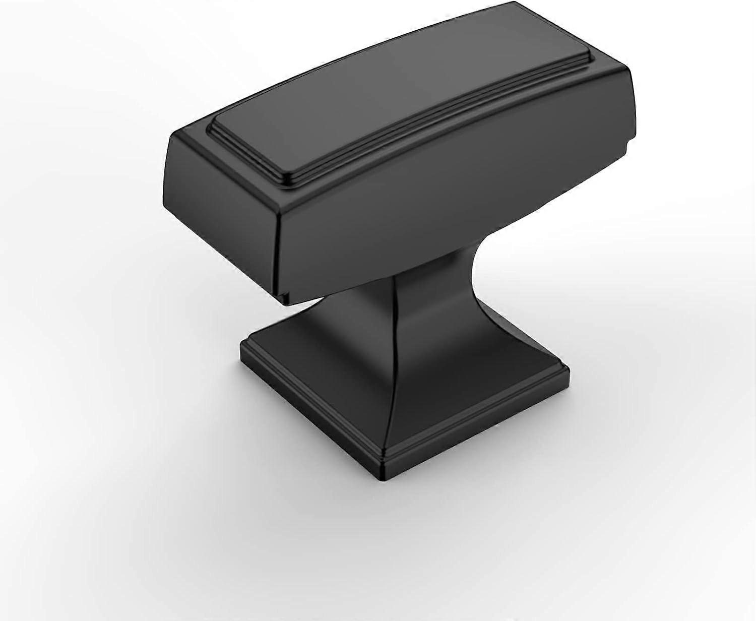 6 Piece Black Kitchen Handles Vintage Knobs and Handles Cabinet Knobs Zinc Alloy Children's Knobs and Handles Door Handle Single Hole Handle