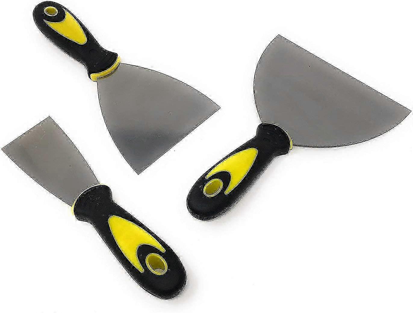 Kitt kniver rustfritt stål 3 stykker