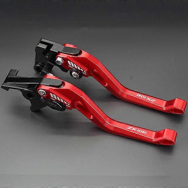Motorcycle Accessories CNC Handles Lever Brake Clutch Levers For KAWASAKI ZX10R 2006-2010 2011 2012 2013 2014 2015 With LOGOMotor Vehicle Brake Servic
