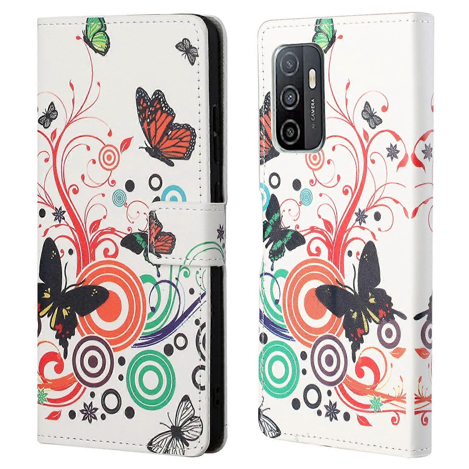 Pattern Printing Wallet Case All-Around Protection PU Leather Stand Flip Phone Shell for Samsung Galaxy A53 5G