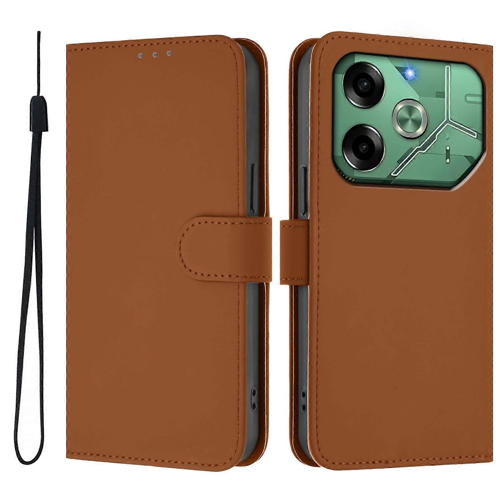 Lanyard PU Case For Tecno Pova 6 4G