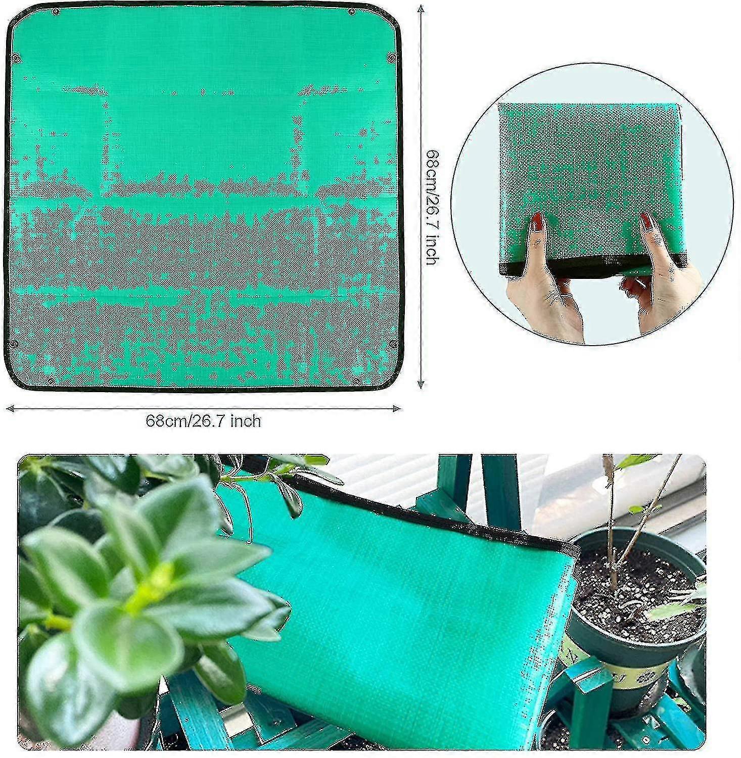 Πτυσσόμενο στρώμα φύτευσης - Αδιάβροχο στρώμα κηπουρικής για εύκολη αλλαγή φυτών
