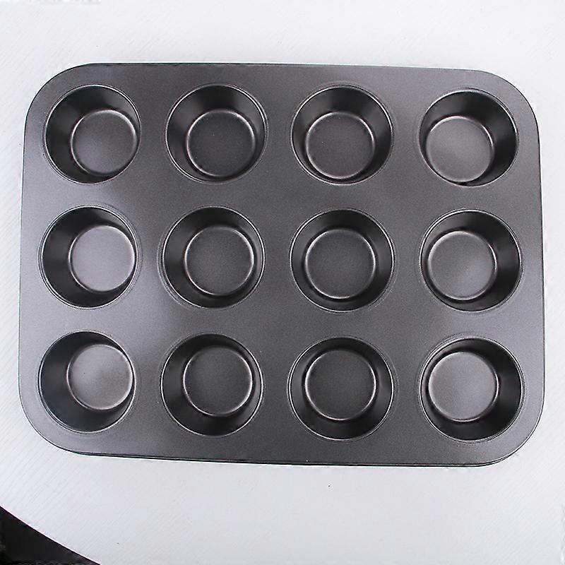 1 piece round pan, giant 12 cavity cake pan, muffin pan, muffin pan, cupcakes, brownies, dessert, candy