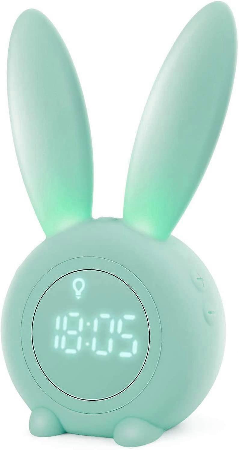 Kids Alarm Clock,Clock Wake Up Light Bedside Lamp,Timer Night Light
