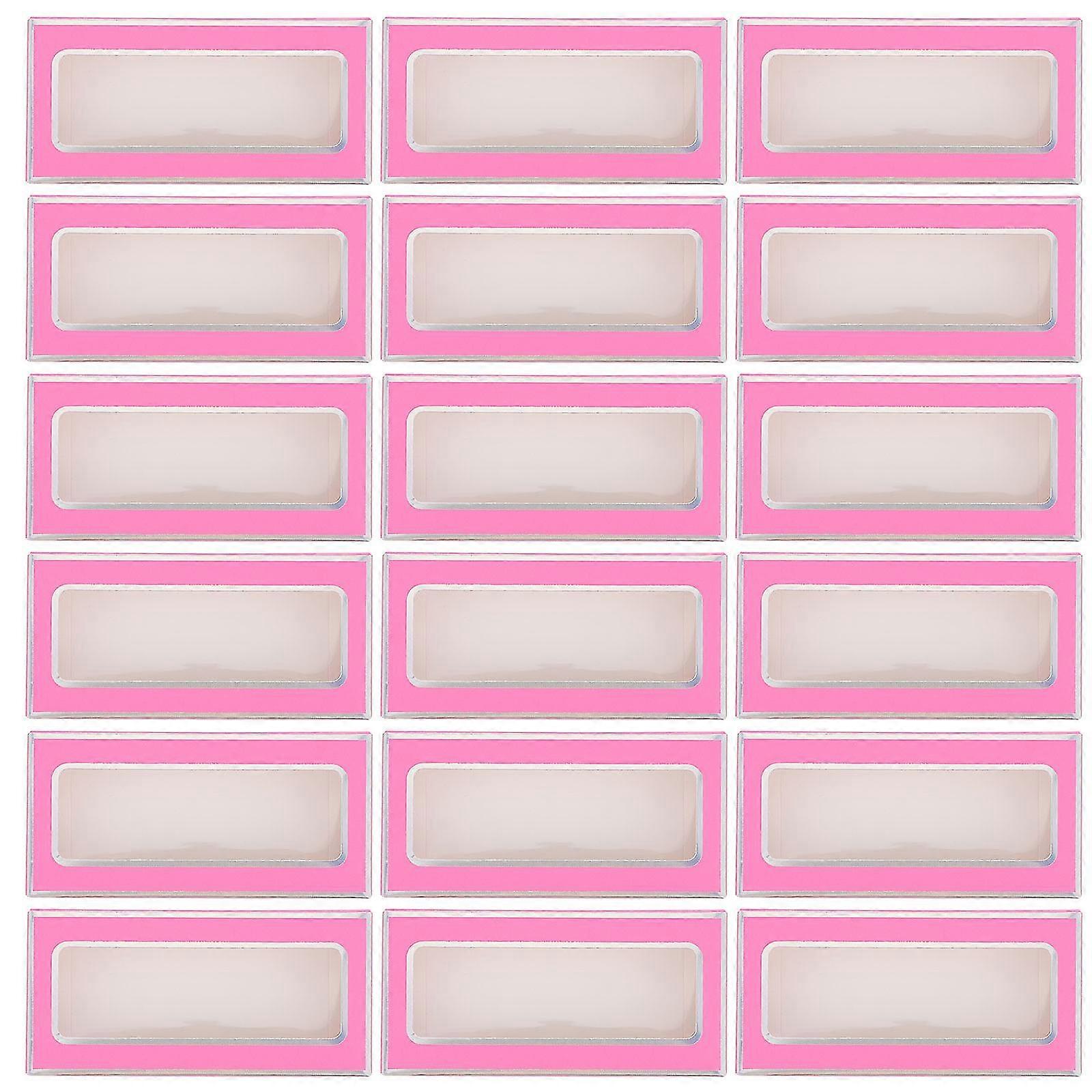 30pcs Empty Eyelash Case False Eyelash Storage Box Empty Eyelash Packaging Box