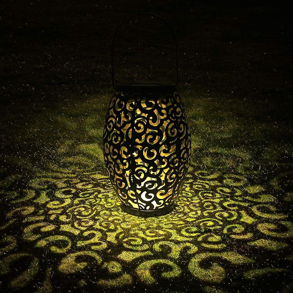Lámpara Solar LED Para Jardín – Linterna Autónoma Con Luz Cálida, Impermeable Y Sin Cableado, Decoración Ecológica Para Exteriores
