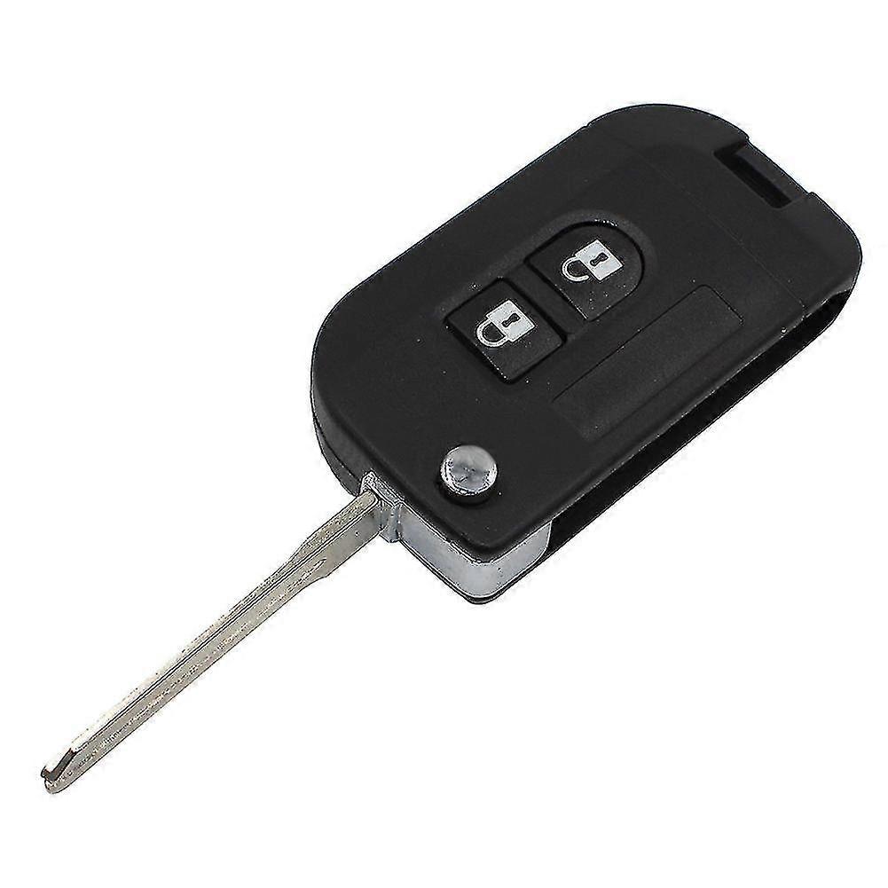 Practical Replacement 2 Button Flip Folding Remote Key Case Shell For Nissan new