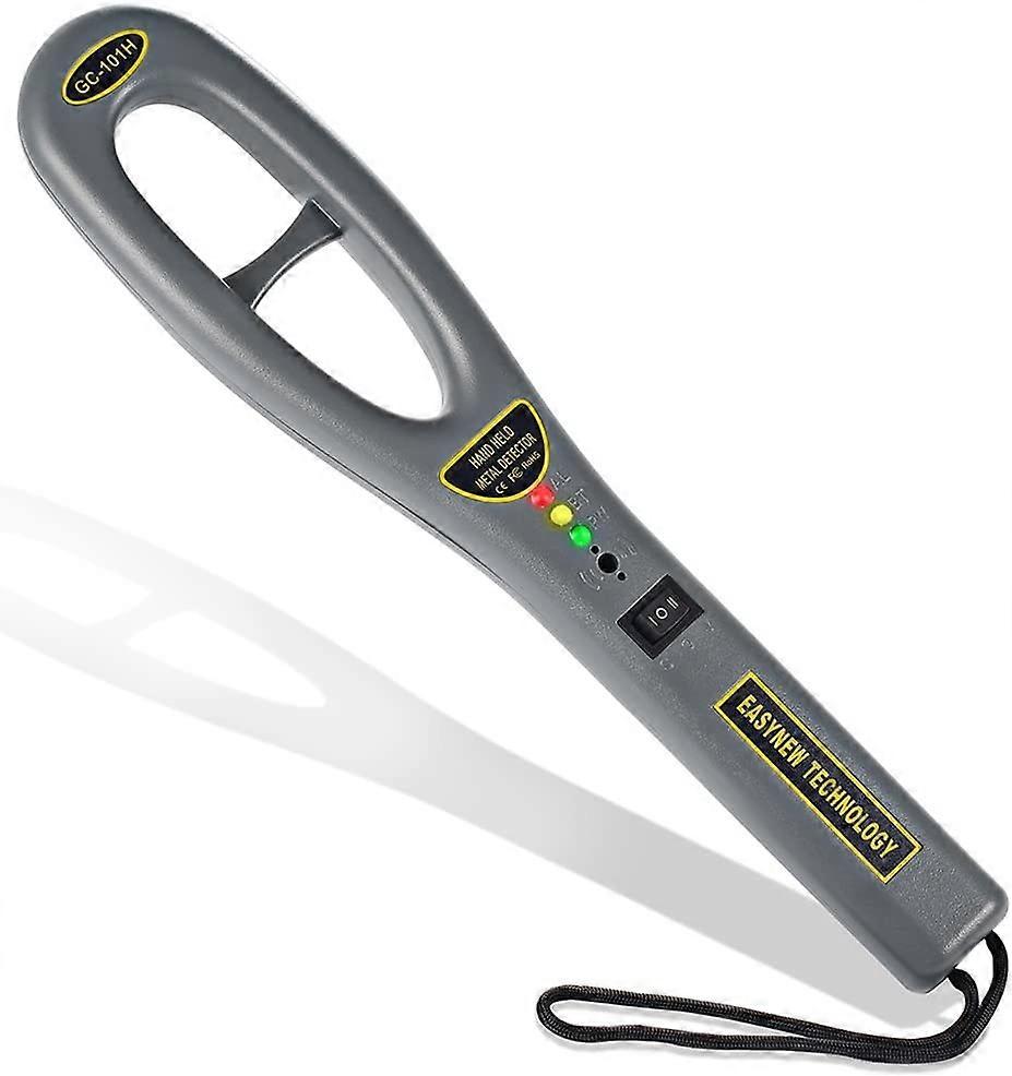 Metal Detector, Hand-Held Portable Metal Detector with High Sensitivity