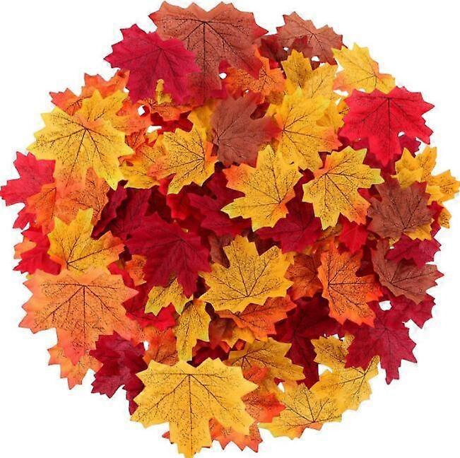 1000PCS Fall Fake Leaf Decorations