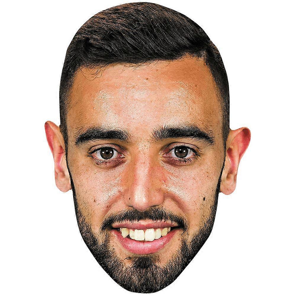 Bruno Fernandes (Smile) Celebrity Mask, Flat Card Face