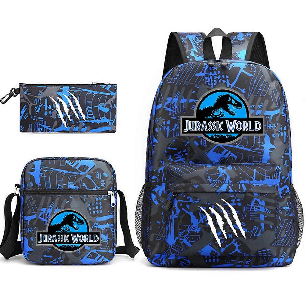 Jurassic World School Τσάντα Σακίδιο Μολυβοθήκη Τσάντα ώμου Σετ τριών τεμαχίων _28