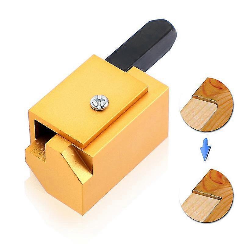 Gold Right Angle Woodworking Tool Right Angle Chisel Recessed Hinge Door Lock Groove Woodworking Tool