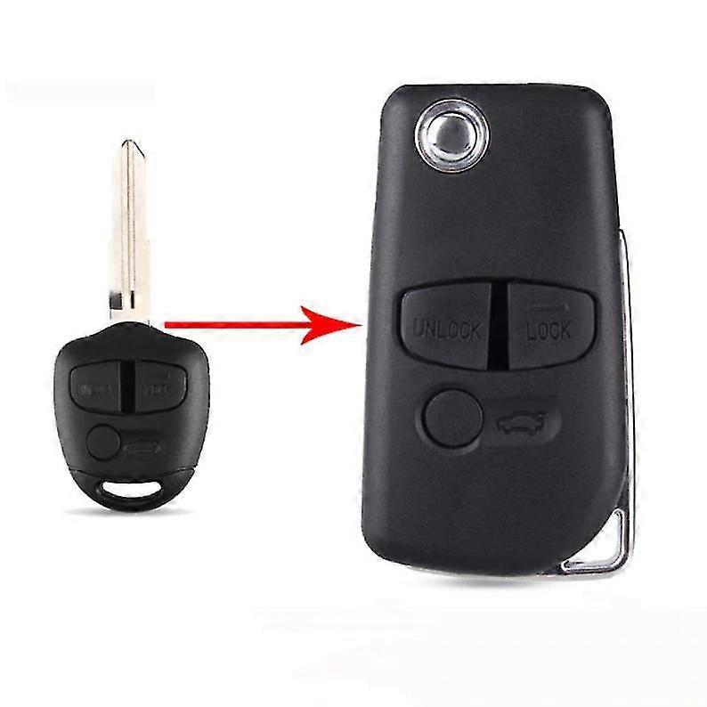 2/3 Buttons remote key shell for Mitsubishi Boris