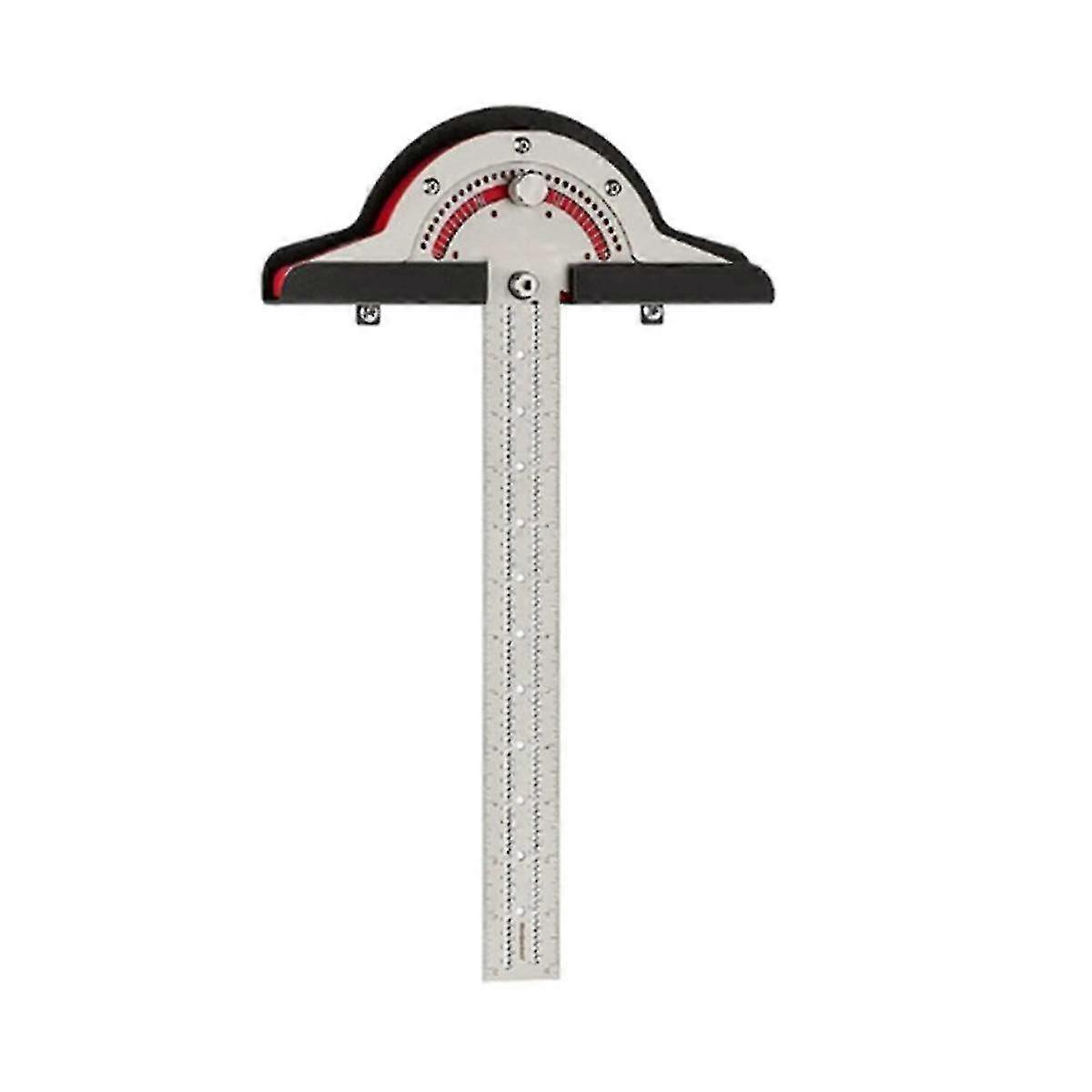 Woodworking Ruler Woodworking Angle Ruler Carpentry Design Ruler T-shaped Carpentry Side Ruler Prot