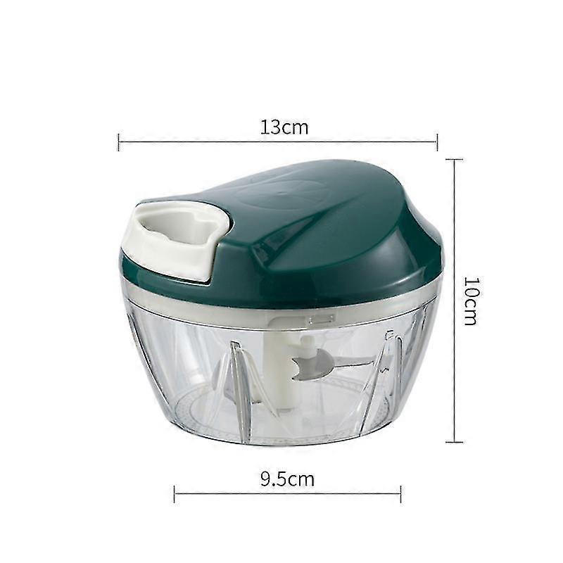 Manual Garlic Masher Kitchen Helper Pull Garlic Puller Dumpling Stuffing Round Vegetable Cutter