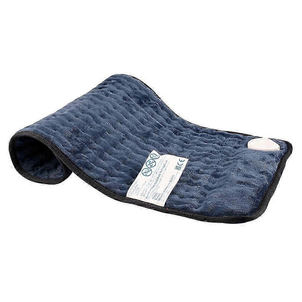 Blue Electric Heating Blanket for Winter Home Use, Physiotherapy Pad