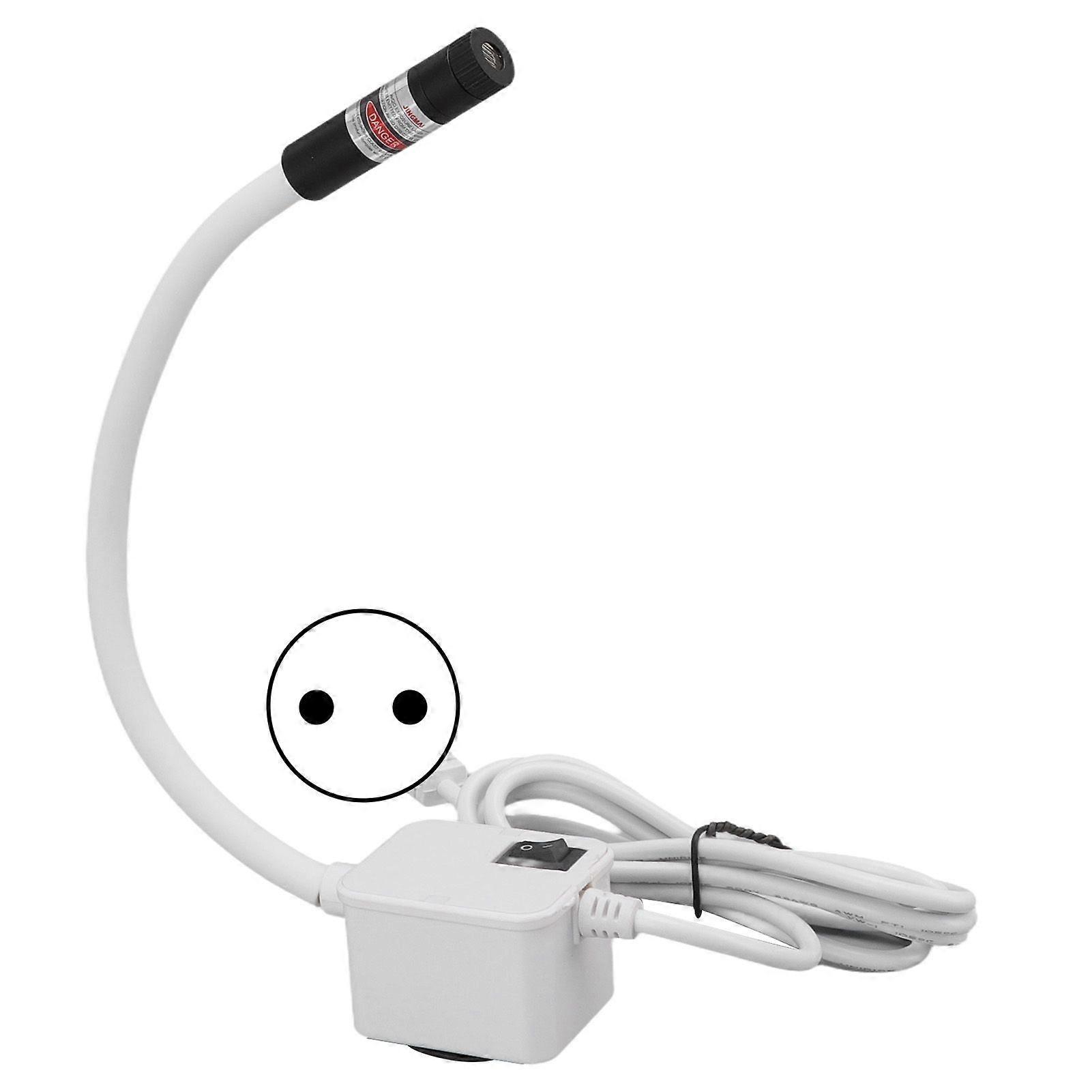 Sewing Machine Quilting Light 3 to 10m Irradiation Adsorbable Magnetic Base Portable Red Sewing Machine Light 110 to 220V EU Plug