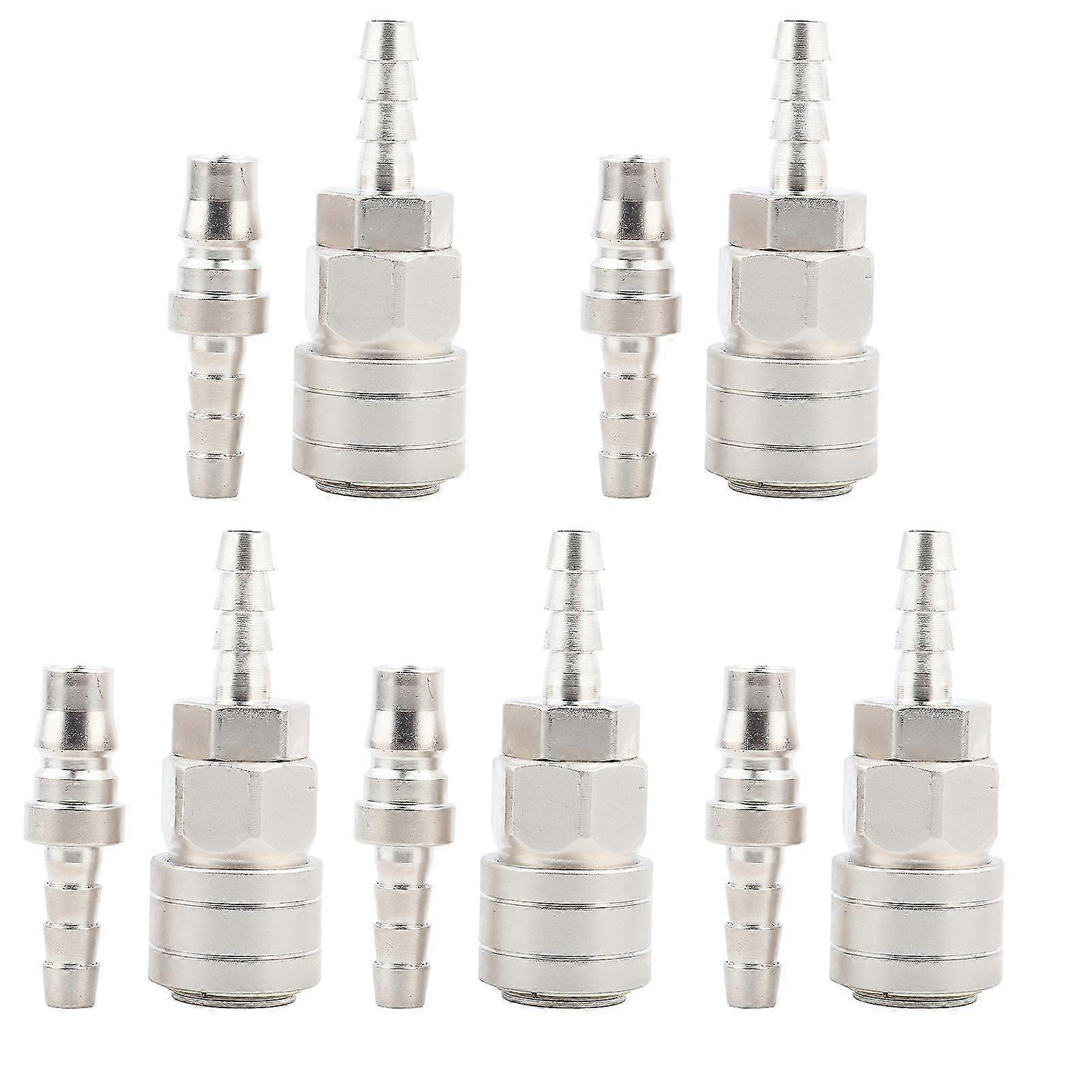 1 Set Air Quick Connector Pneumatic SelfLocking Pipe Fitting Accessories SH20+PH20