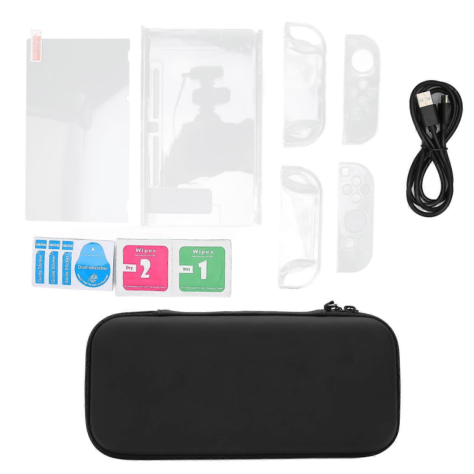 Storage Bag EVA Portable Travel Carrying Multifunctional Protective Case for Switch Host