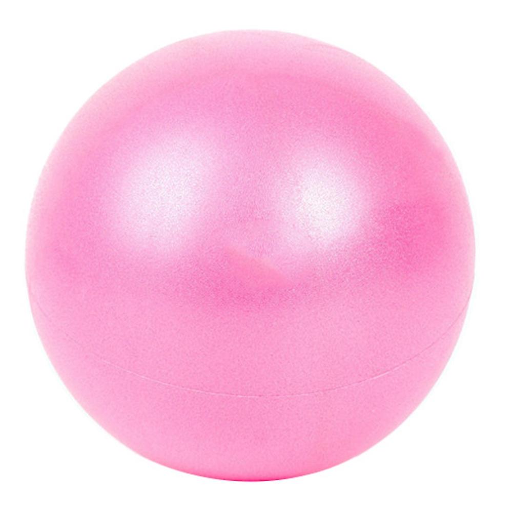 Mini Yoga Pilates Ball Explosion proof PVC Ball For Stability Exercise Training (pink)
