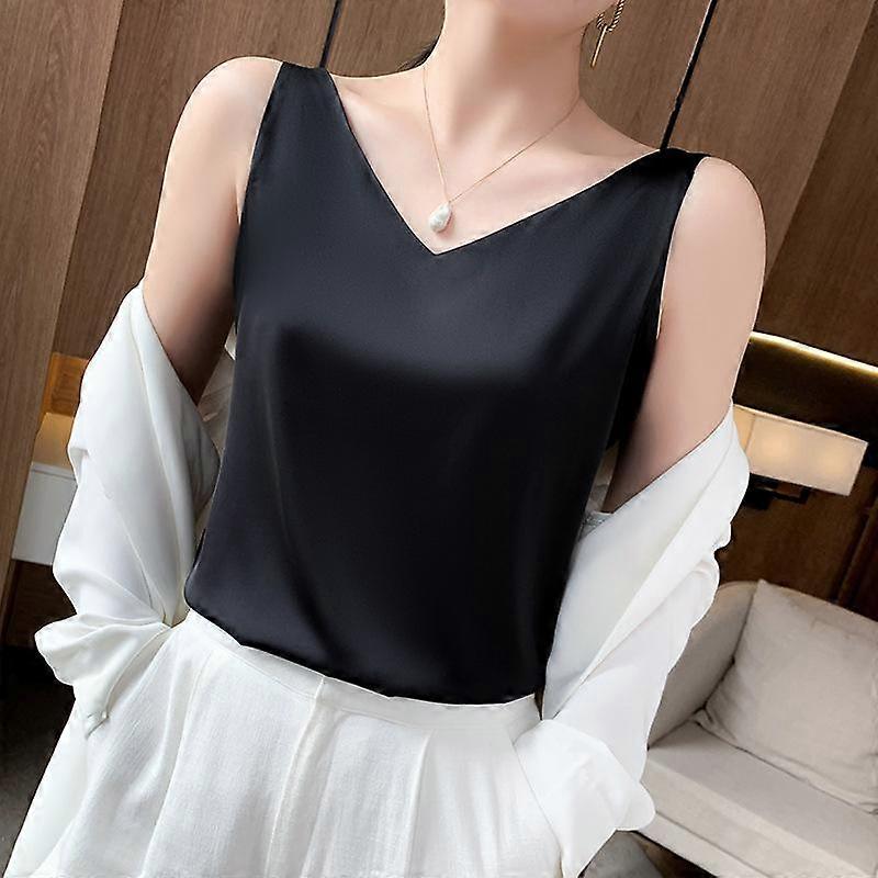 YYFS Summer Spring Tank Tops Sexy Slim Solid Color T-shirts and Tops Camis & Tank Tops