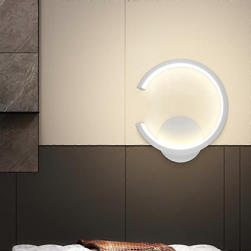 Modern LED Wall Lamps Minimalist Semicircular Sconces for Living Room Bedroom Bedside Dining Rooms Illumination Fixture