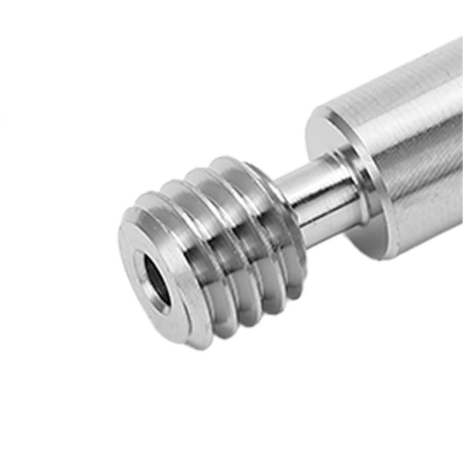 2pcs Titanium Alloy Heat Break Tube Branch Design Heat Resistance M6 Thread for Ender 3 S1 3D Printer Titanium Alloy