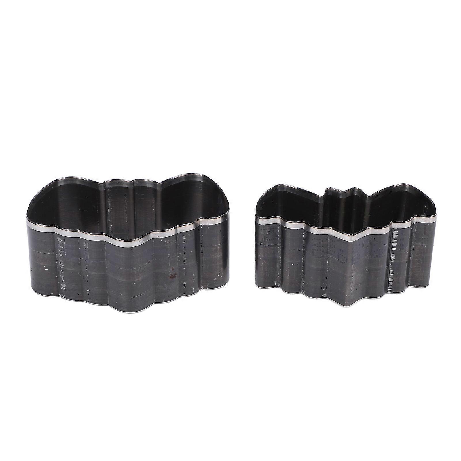 Lot de 2 matrices de découpe en cuir en forme de chaussure, pour la fabrication de bijoux artisanaux