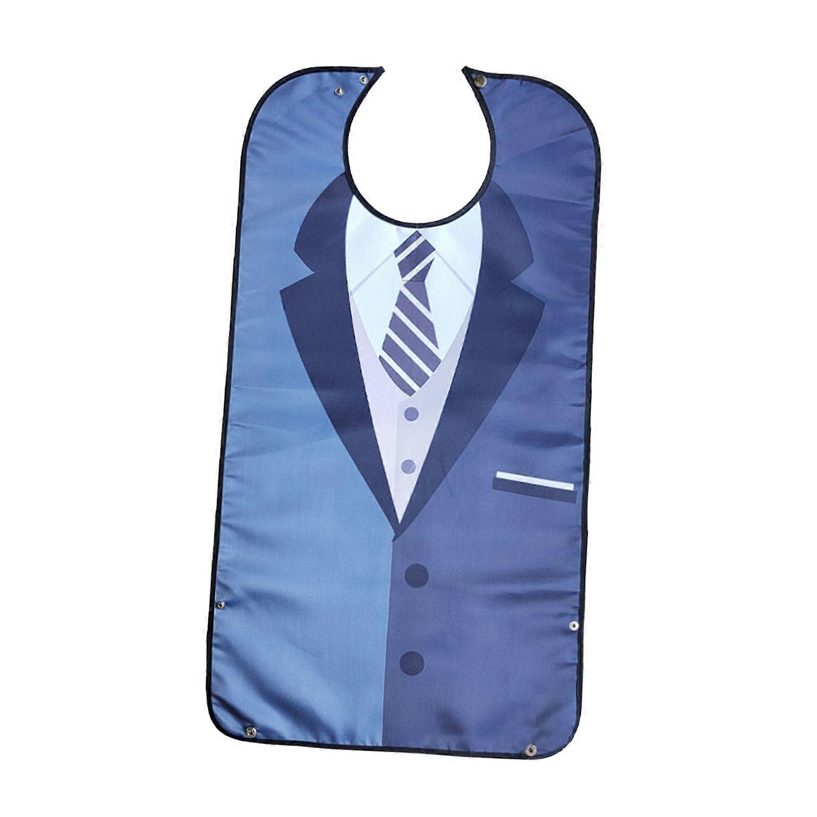 Adult Bib, Unisex Polyester Adjustable Snap Closure, Comfortable Creative