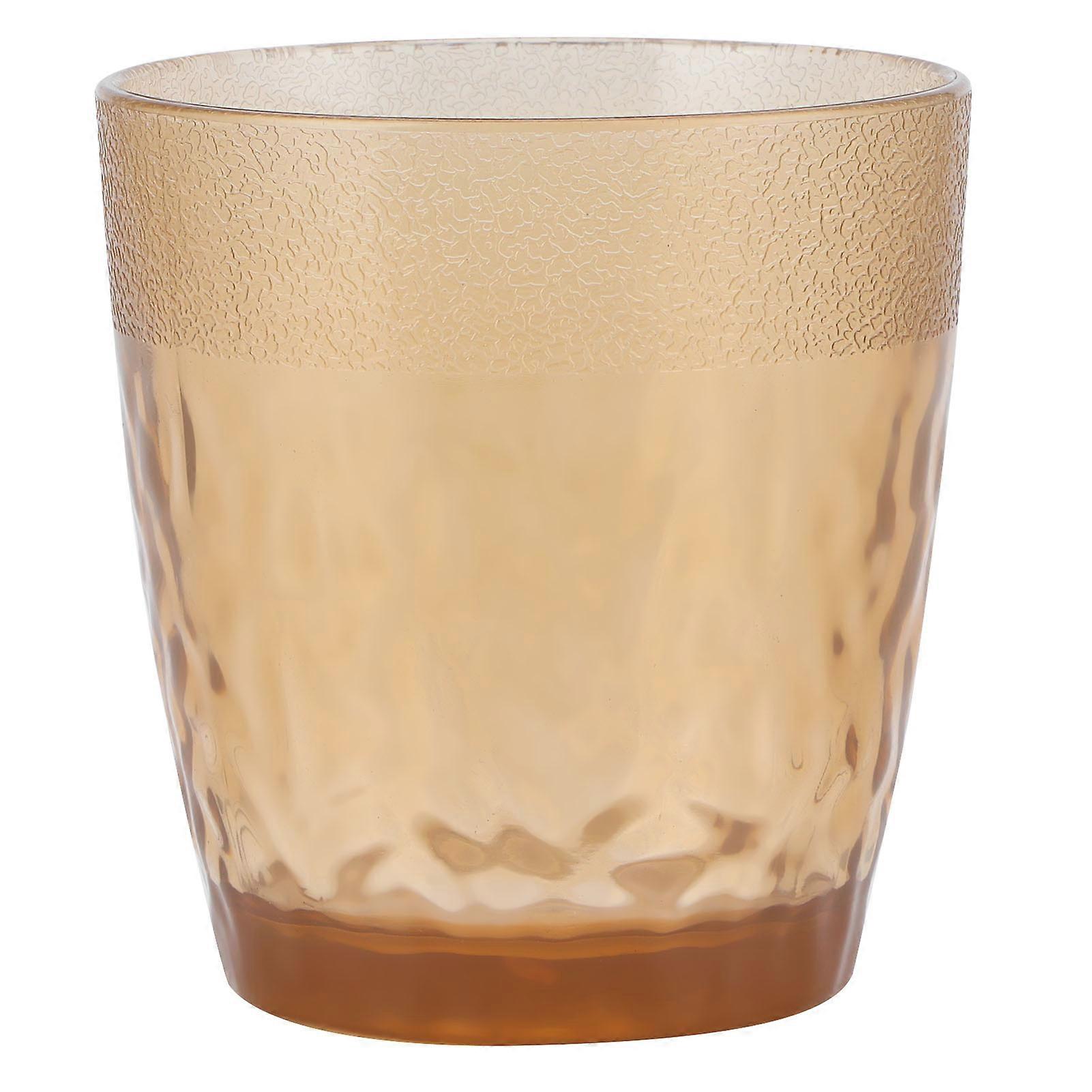 200ml Drinking Glass Flower Tea Cup Acrylic Mug For Home Party 200ml Capacity Flower Design