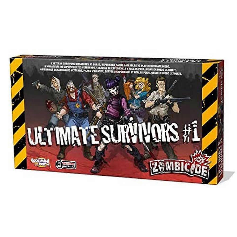 CMON Zombicide Ultimate Survivors Board Game 2 to 4 Players for Ages 13 and Up